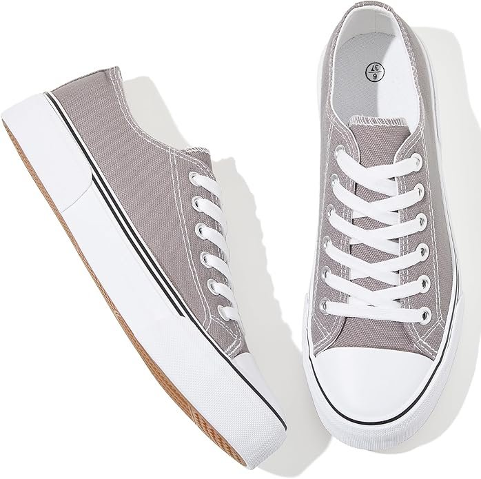 Canvas Tennis Shoes for Women