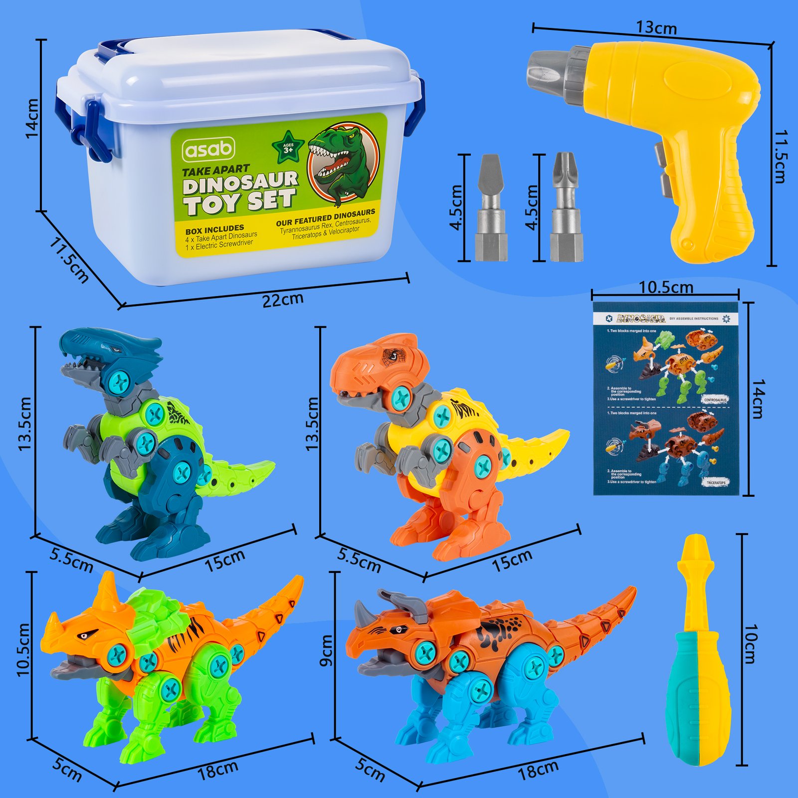 Take Apart Dinosaur Toys thumbnail 2