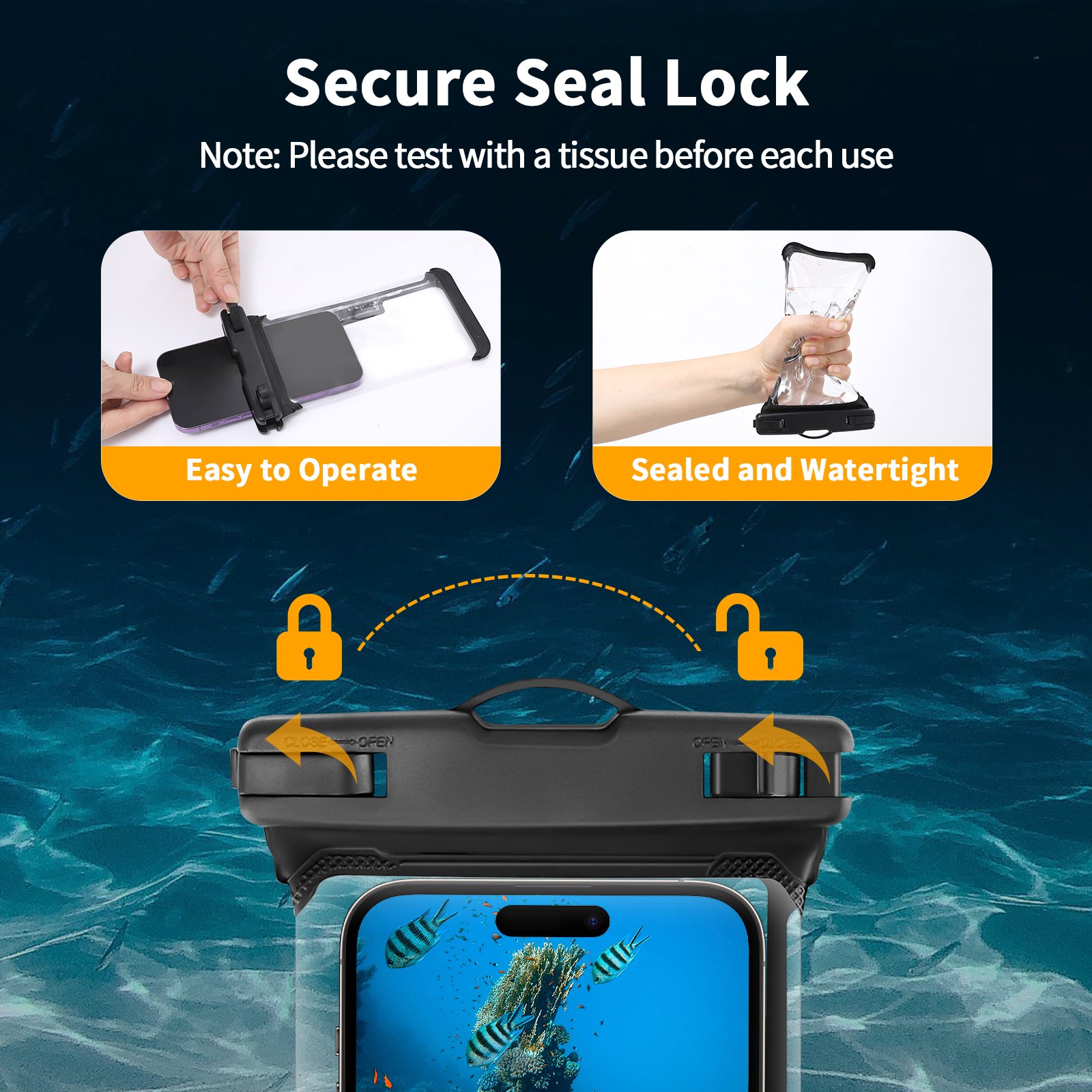 Waterproof Mobile Pouch PVC thumbnail 6