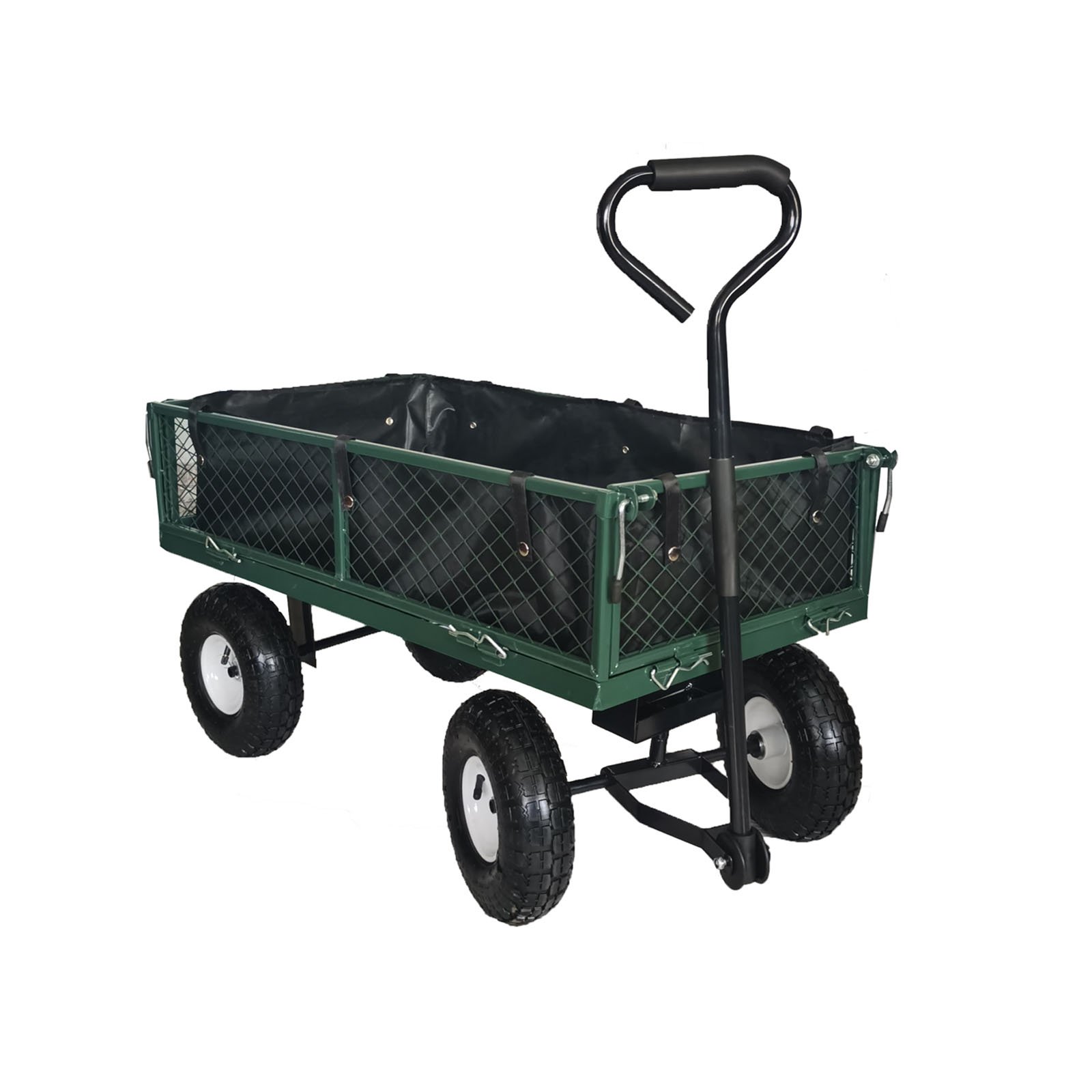 Heavy Duty Garden Trolly with 4 Wheels thumbnail 3