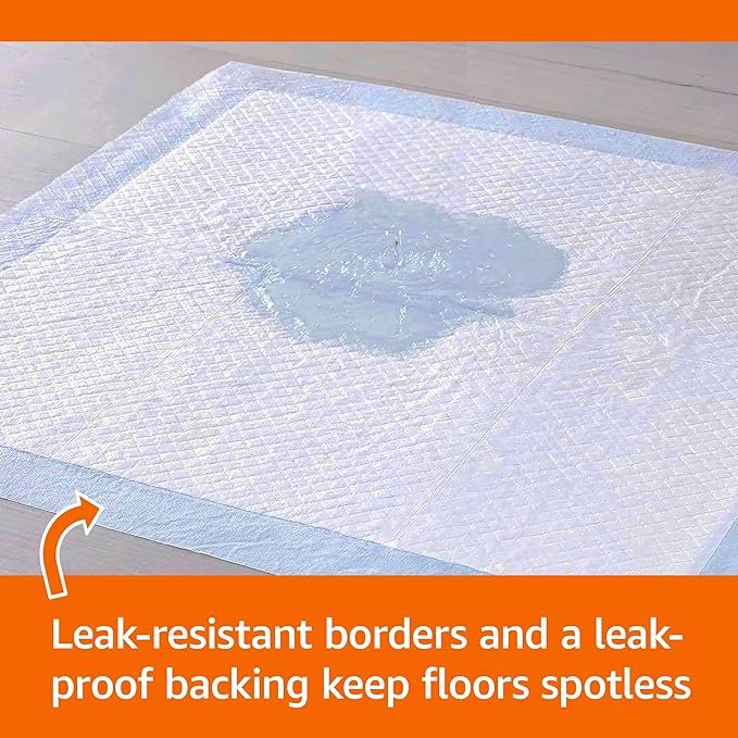 Dog and Puppy Pee Pads with Leak Proof Quick Dry Design