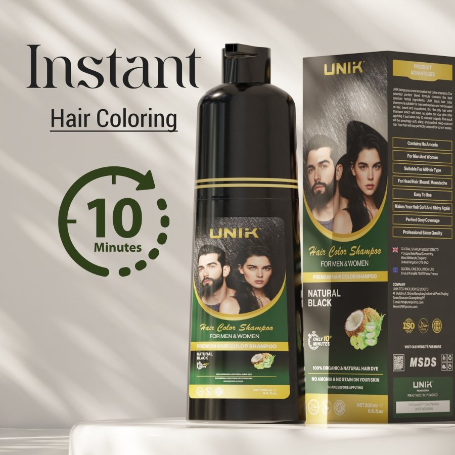 UNIK Hair Color Shampoo (400ml) | Professional Grade