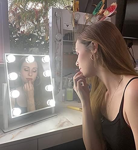 Hollywood Lighted Makeup Mirror