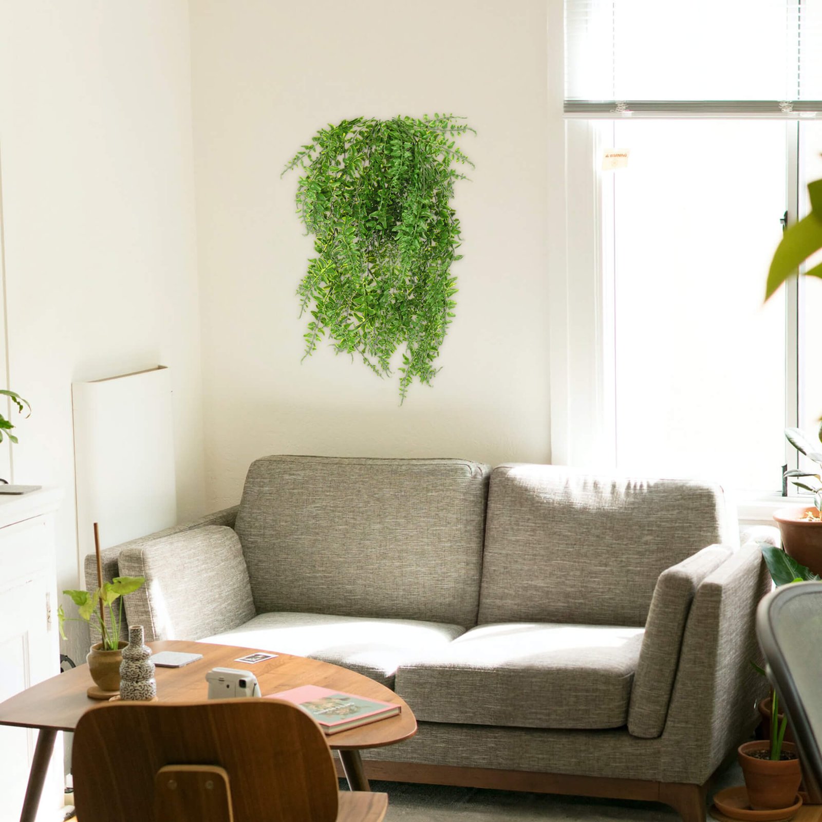 Artificial Plastic Hanging Plants