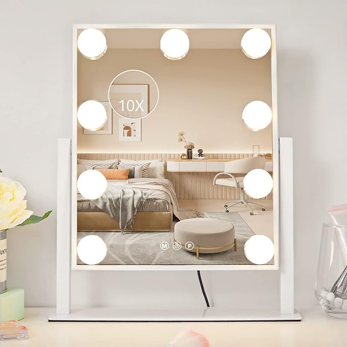 Hollywood Lighted Makeup Mirror